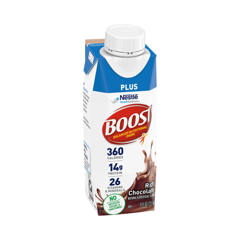 Boost Plus® Chocolate Oral Supplement, 8 oz. Carton