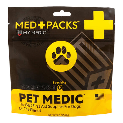 My Medic Med Packs First Aid Kit for Pets - Dog Injury Supplies in Portable Pouch