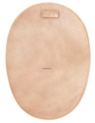 The Natura® + Two-Piece Closed End Beige Filtered Ostomy Pouch, 8 Inch Length, 2¾ Inch Flange