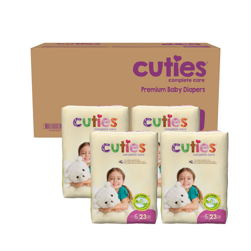 Cuties® Premium Diaper, Size 6