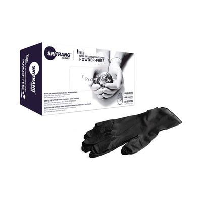 Touch of Life™ Nitrile Exam Glove, Large, Black