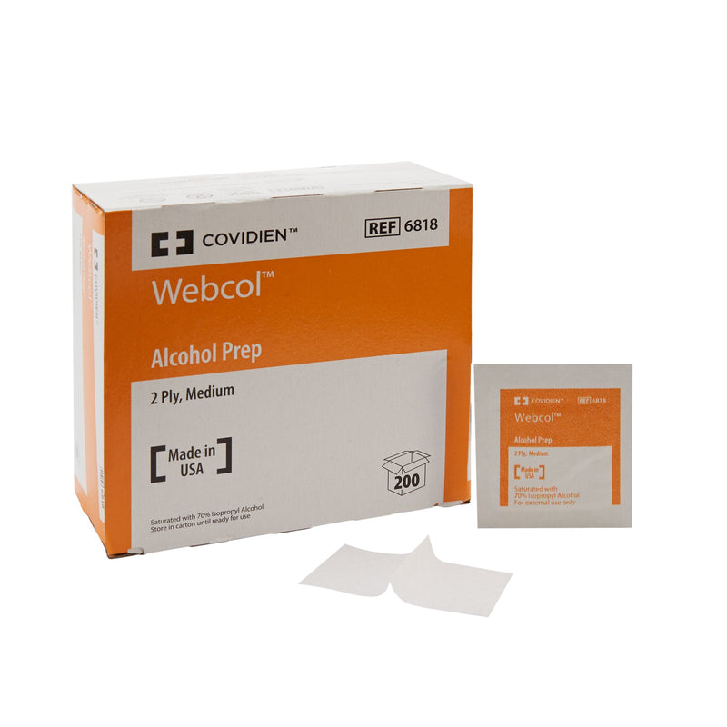 Webcol™ Alcohol Prep Pad