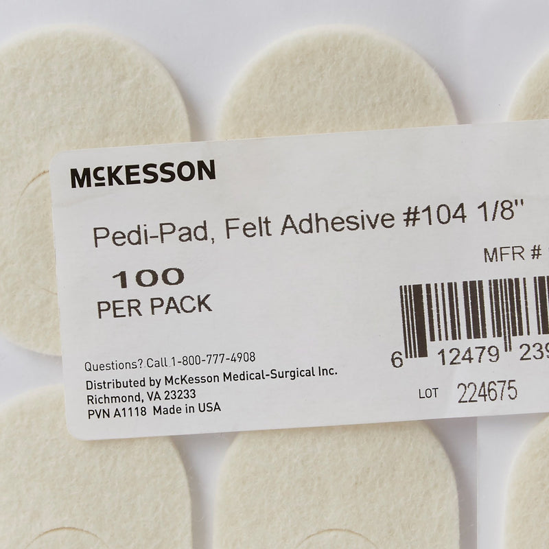 McKesson Pedi-Pad Foot Pad, Size 104