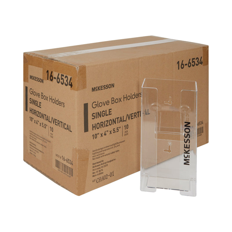 McKesson Glove Box Holder, 1-Box Capacity, Plastic