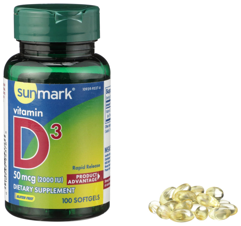 sunmark® Vitamin D-3 Supplement