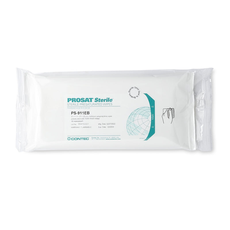 PROSAT® Sterile™ PreSaturated Cleanroom Wipe