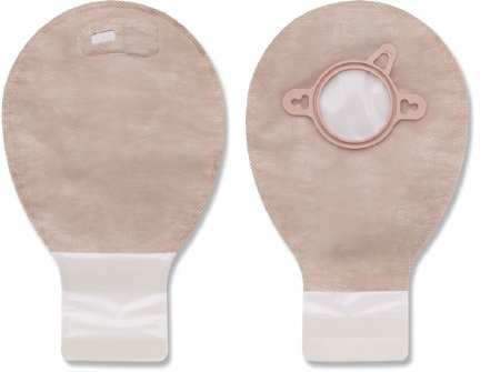 New Image™ Two-Piece Drainable Transparent Filtered Ostomy Pouch, 7 Inch Length, 2¾ Inch Flange