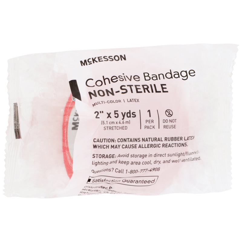 McKesson Self-adherent Closure Cohesive Bandage, 2 Inch x 5 Yard