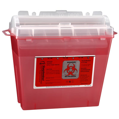 Bemis™ Sentinel Multi-purpose Sharps Container, 10 x 5-1/4 x 11 Inch