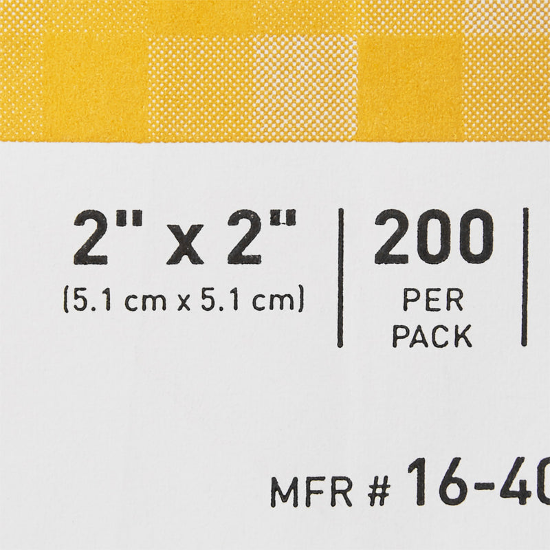 McKesson NonSterile Nonwoven Sponge, 2 x 2 Inch