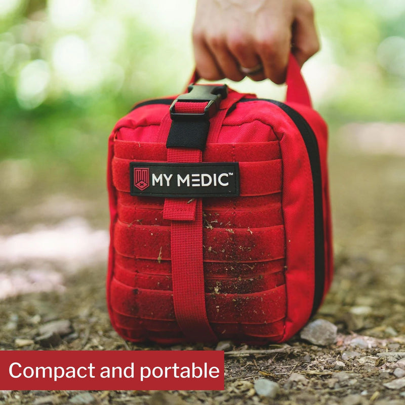 My Medic MYFAK Pro First Aid Kit, Trauma & Medical Supplies for Survival - Red