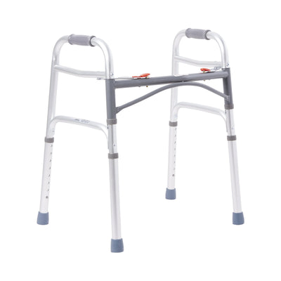 McKesson Junior Aluminum Folding Walker, 25 – 32 Inch Height