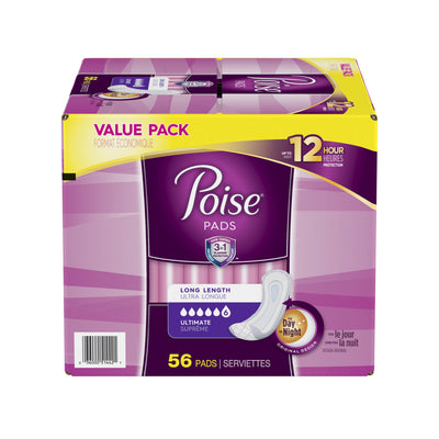 Poise® Ultimate Bladder Control Pad, Long Length