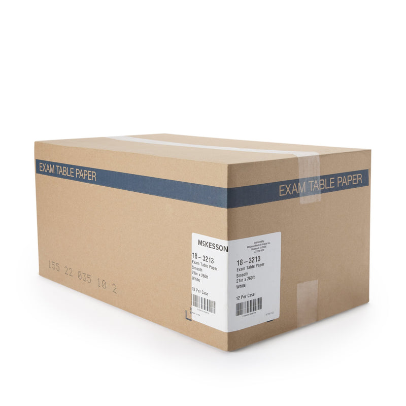 McKesson Smooth Table Paper, 21 Inch x 260 Foot, White