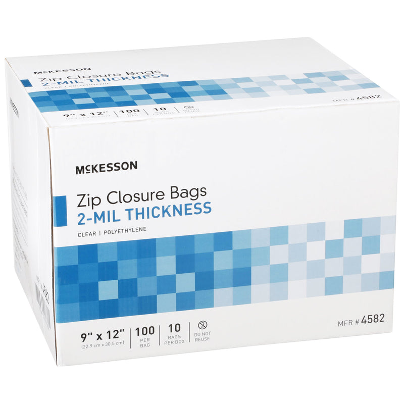 McKesson Zip Closure Bag, 9 X 12 Inches