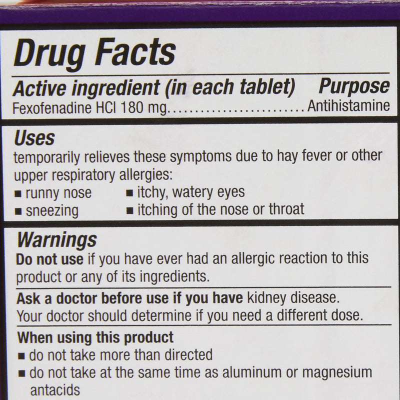 Allegra® Fexofenadine Allergy Relief