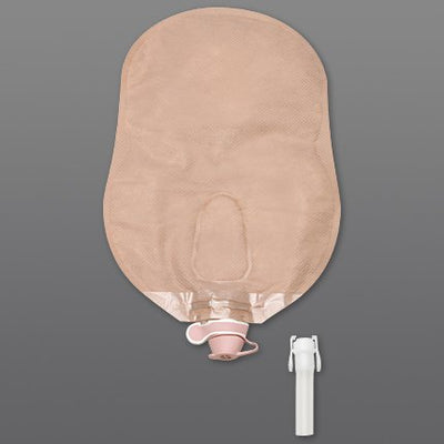 New Image™ Two-Piece Drainable Ultra-Clear Urostomy Pouch, 9 Inch Length, 1¾ Inch Flange