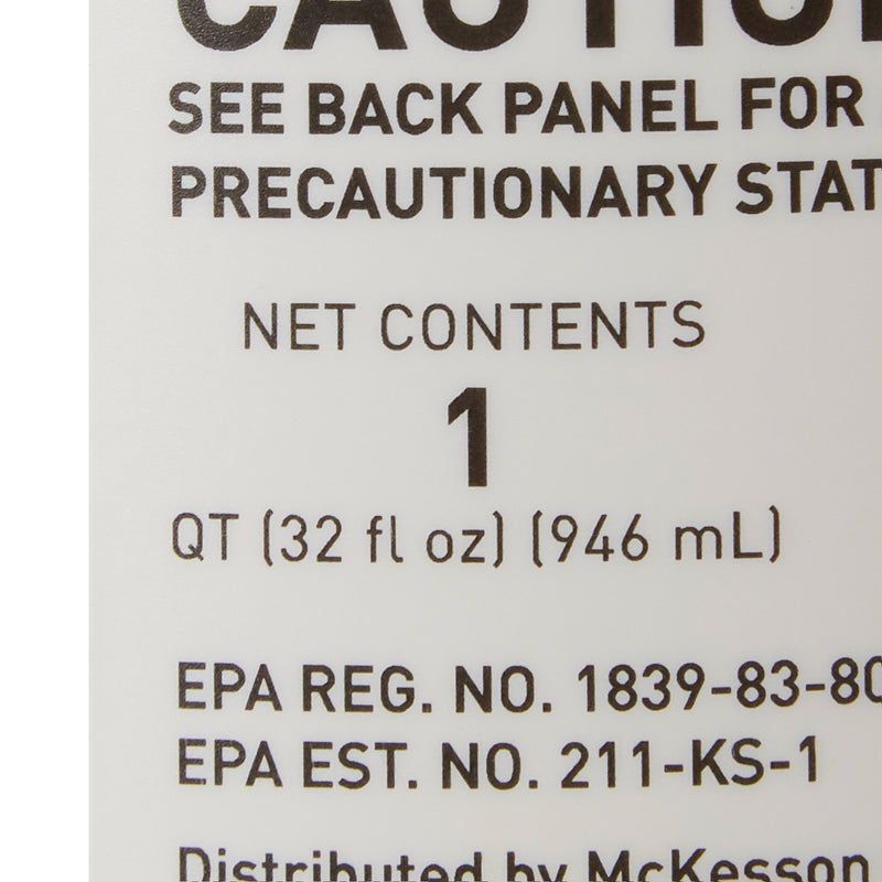 McKesson Pro-Tech Surface Disinfectant Cleaner Alcohol-Based Liquid, Non-Sterile, Floral Scent, 32 oz Bottle