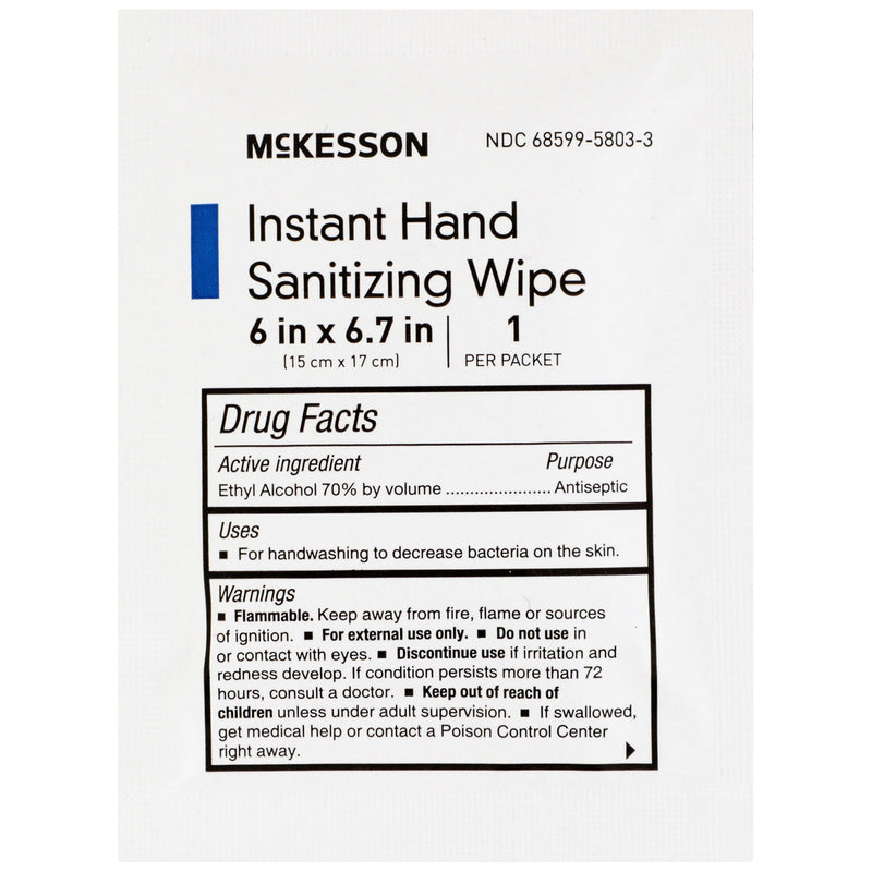 McKesson Hand Sanitizing Wipes