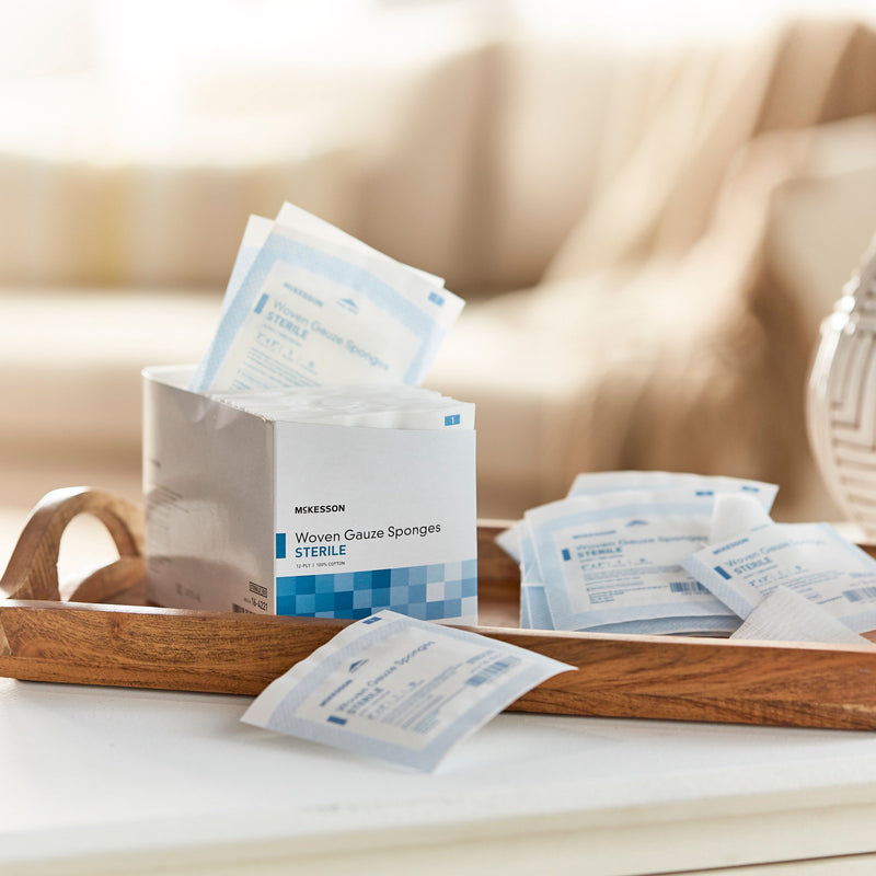 McKesson Sterile Gauze Sponge, 2 x 2 Inch