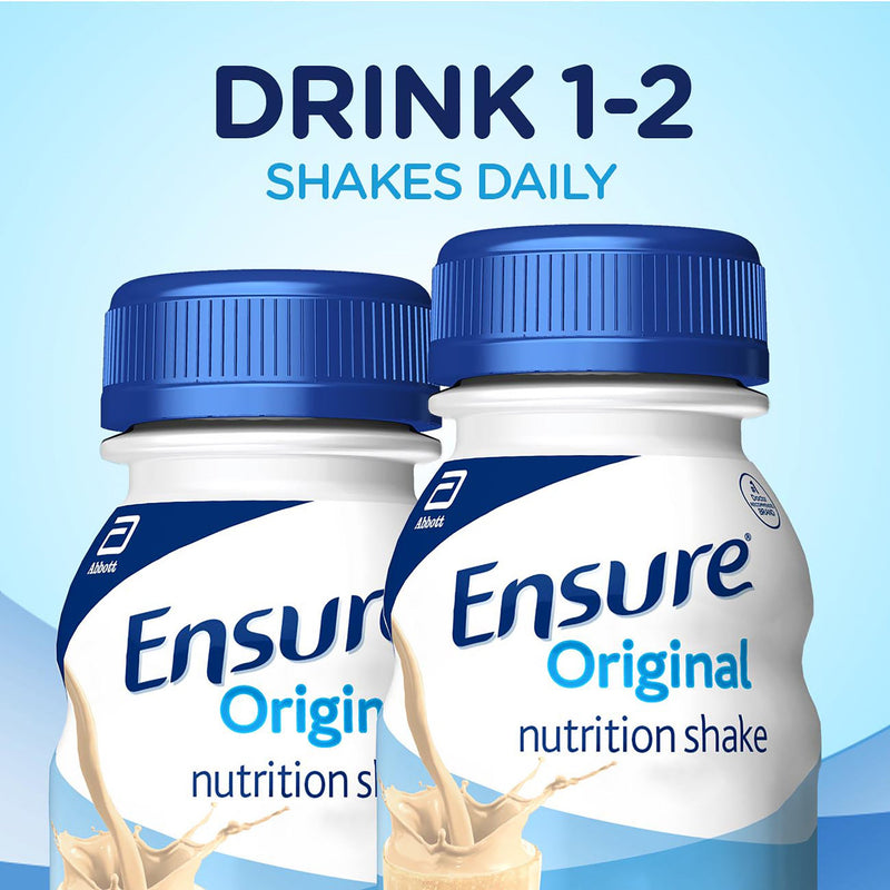 Ensure® Original Therapeutic Nutrition Shake Vanilla Oral Supplement, 8 oz. Bottle