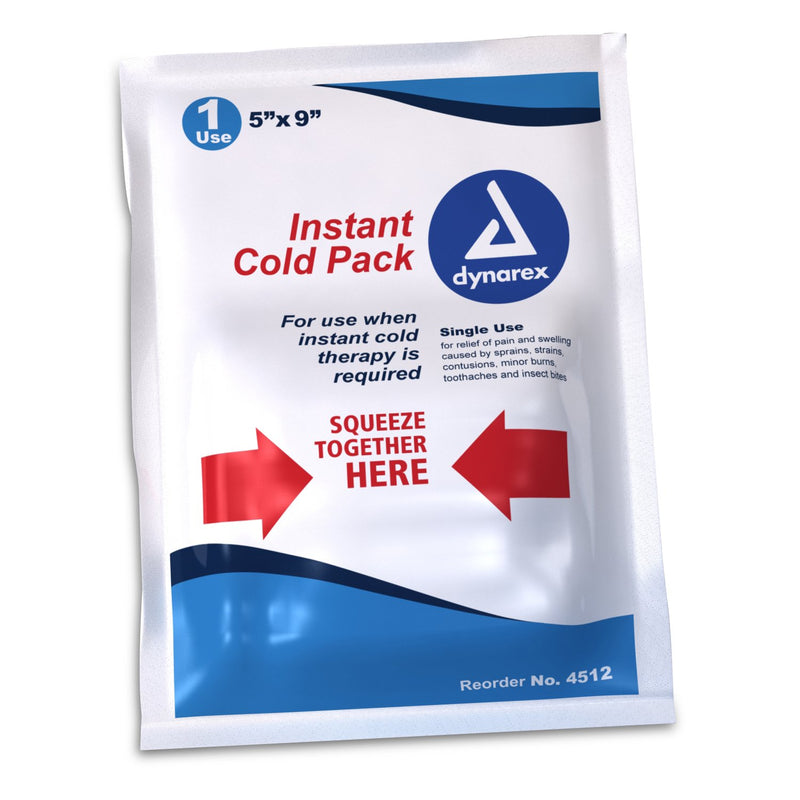 dynarex® Instant Cold Pack, 5 x 9 Inch