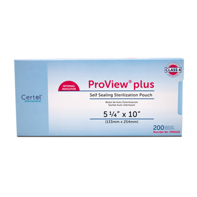 ProView® plus Sterilization Pouch, 5-1/4 x 10 Inch