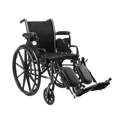 McKesson Lightweight Wheelchair, 16 Inch Seat Width