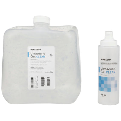 McKesson Ultrasound Gel, Clear, 5 Liters, Cubitainer, Ultrasound and Laser Transmission