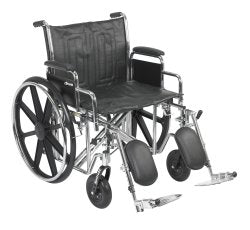 McKesson Bariatric Wheelchair, 22 Inch Seat Width