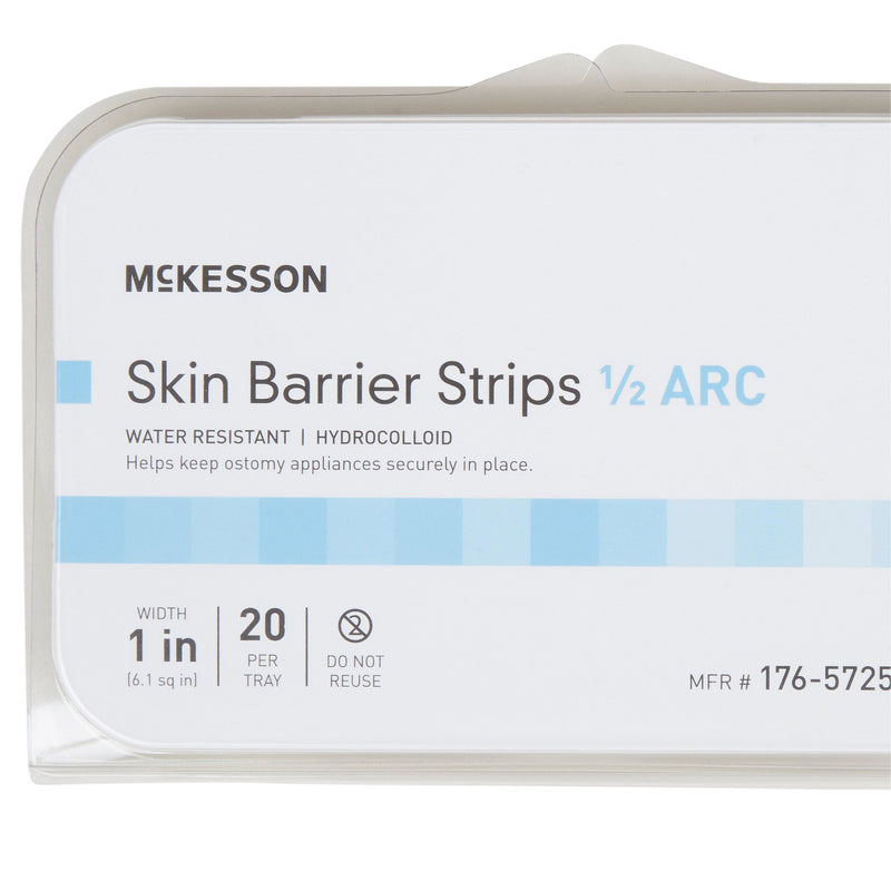 McKesson Skin Barrier ½ Arc Strip