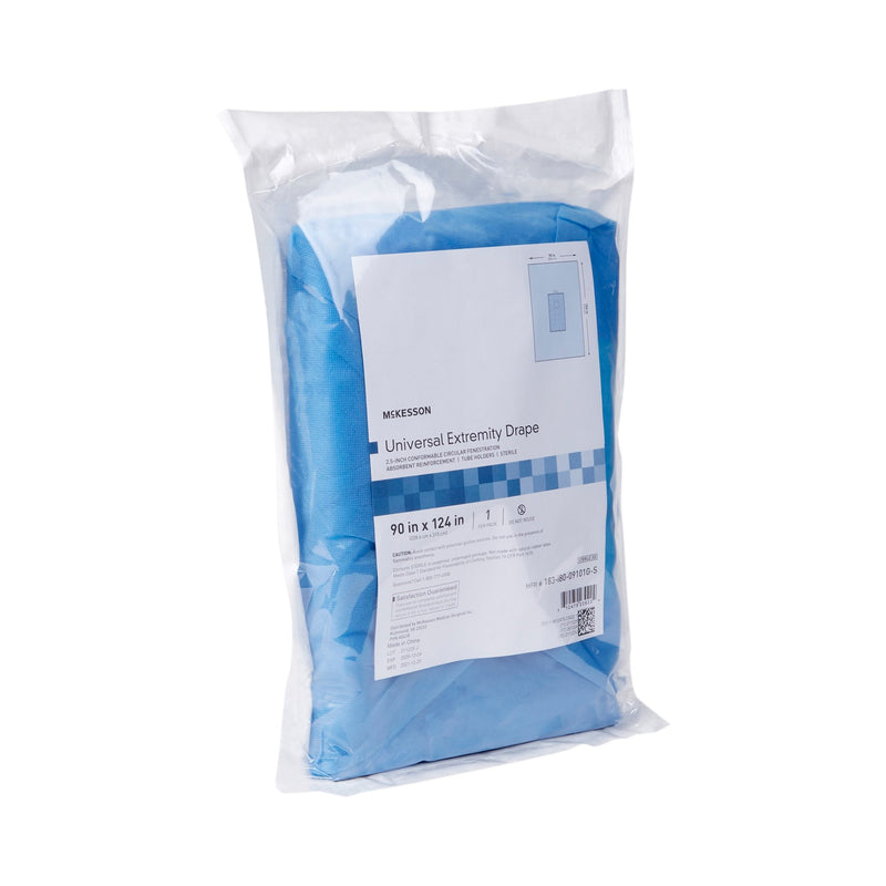 McKesson Sterile Universal Extremity Orthopedic Drape, 90 W x 124 L Inch