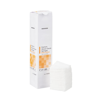 McKesson NonSterile Gauze Sponge, 2 x 2 Inch