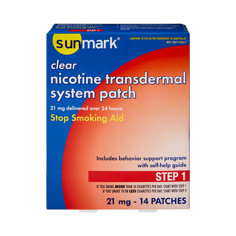 sunmark® 21 mg Nicotine Polacrilex Stop Smoking Aid