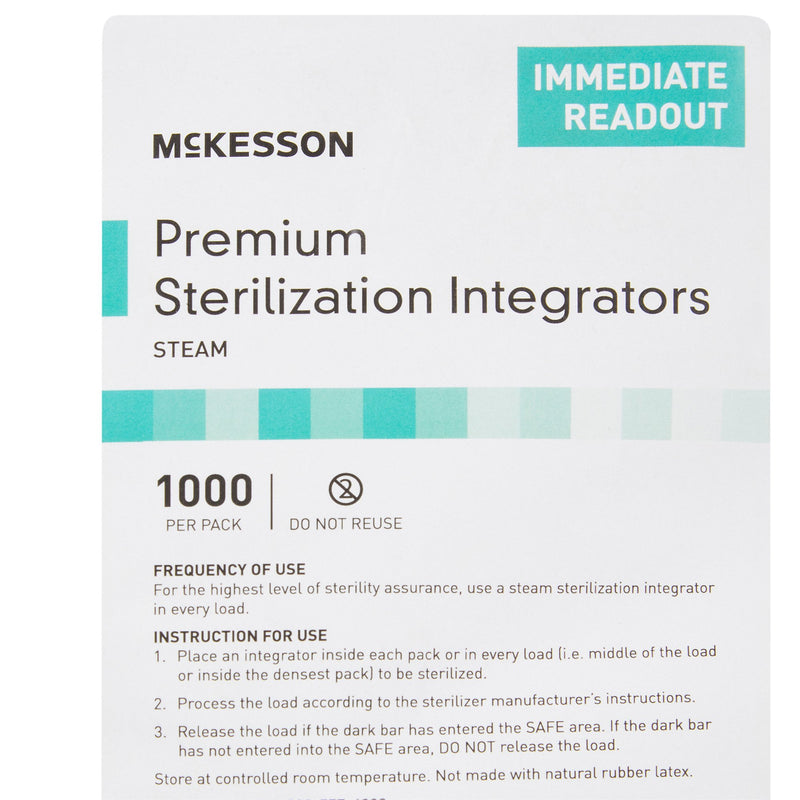 McKesson Sterilization Steam Integrator Strip, 1000 per Case