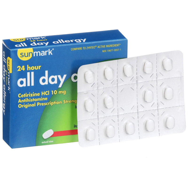 sunmark® Cetirizine HCl Allergy Relief