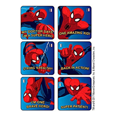 Medibadge® KLS™ Spider-Man Strong n Healthy Stickers