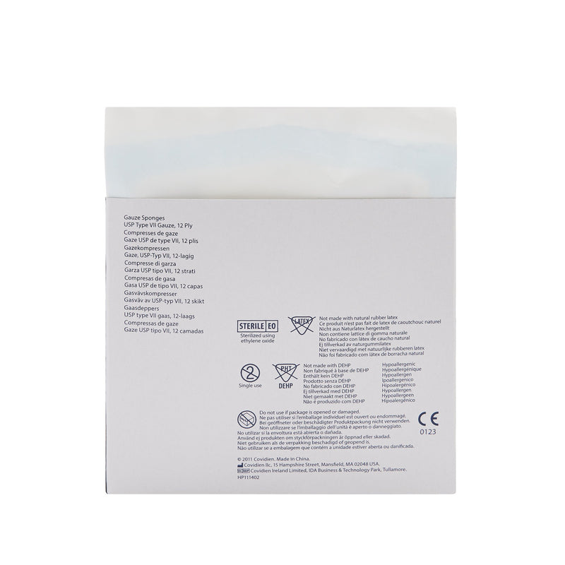 Curity™ Sterile USP Type VII Gauze Sponge, 4 x 4 Inch