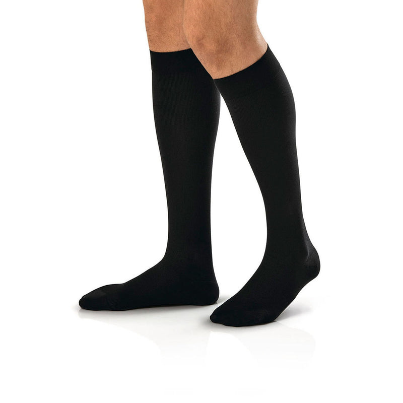 Jobst® for Men Compression Knee-High Socks, X-Large, White