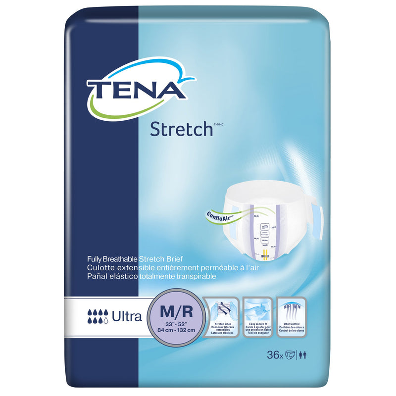 Tena® Stretch™ Ultra Incontinence Brief, Medium