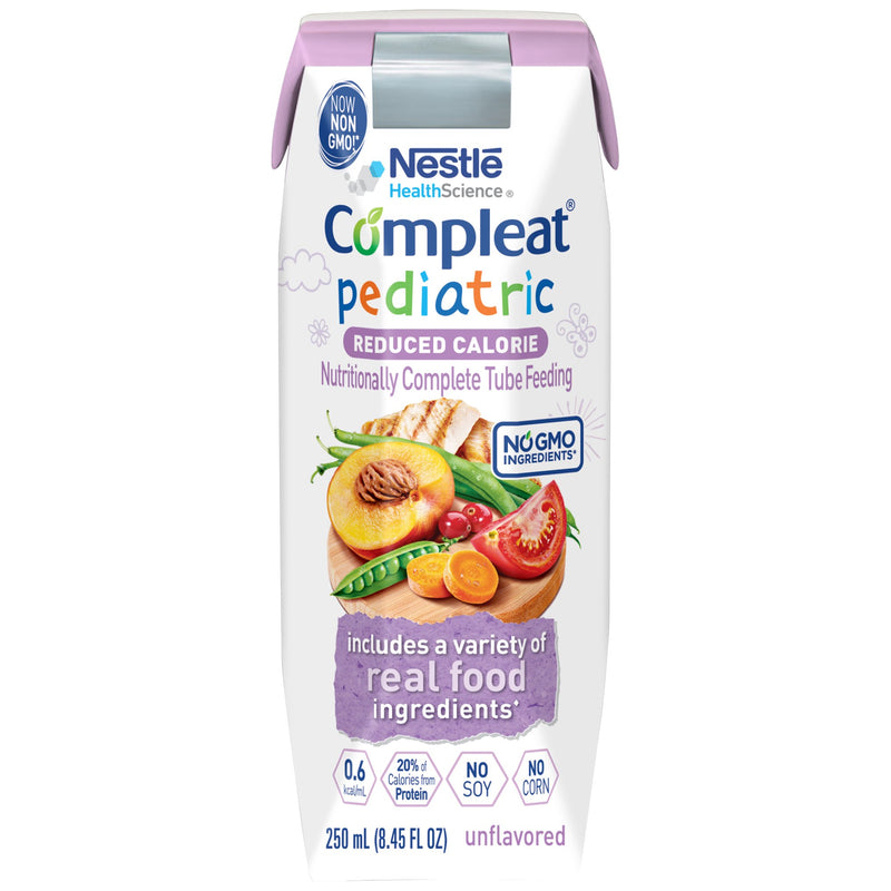 Compleat® Pediatric Reduced Calorie Pediatric Tube Feeding Formula, 8.45 oz. Carton