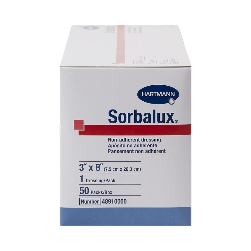 Sorbalux® Non-Adherent Dressing, 3 x 8 inch