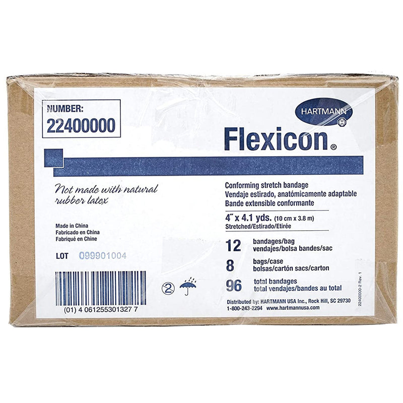 Flexicon® NonSterile Conforming Bandage, 4 Inch x 4-1/10 Yard