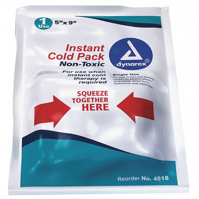 dynarex® Instant Cold Pack, 5 x 9 Inch