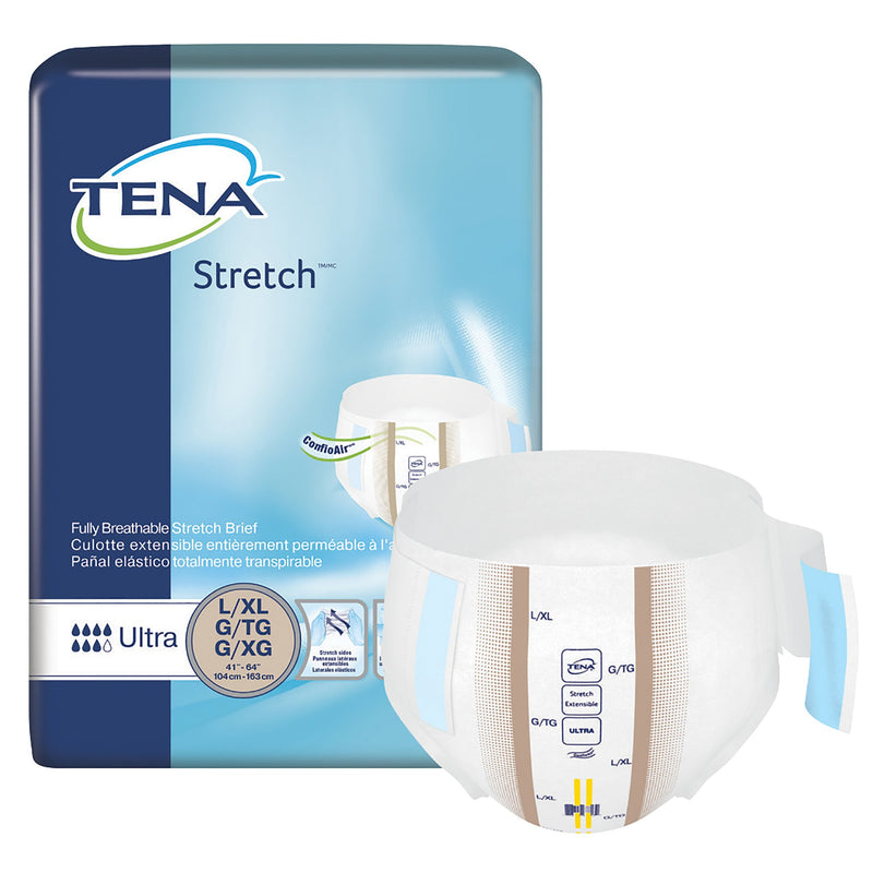 Tena® Stretch™ Ultra Incontinence Brief, Large / Extra Large