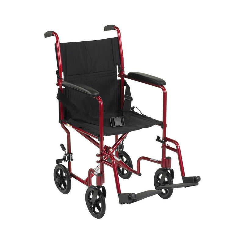 McKesson Transport Chair, Red