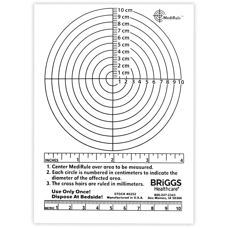 Briggs® MediRule™ Wound Measuring Device