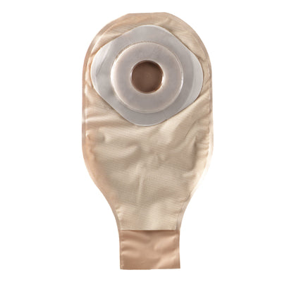 ActiveLife® One-Piece Drainable Transparent Colostomy Pouch, 12 Inch Length, 3/4 Inch Stoma