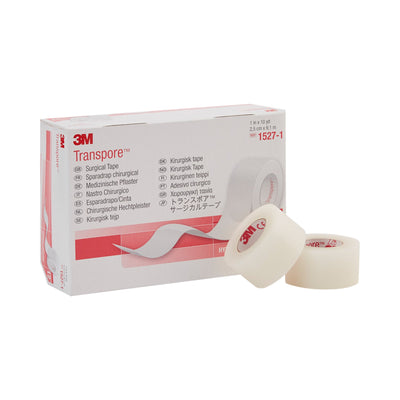 3M™ Transpore™ Plastic Medical Tape, 1 Inch x 10 Yard, Transparent