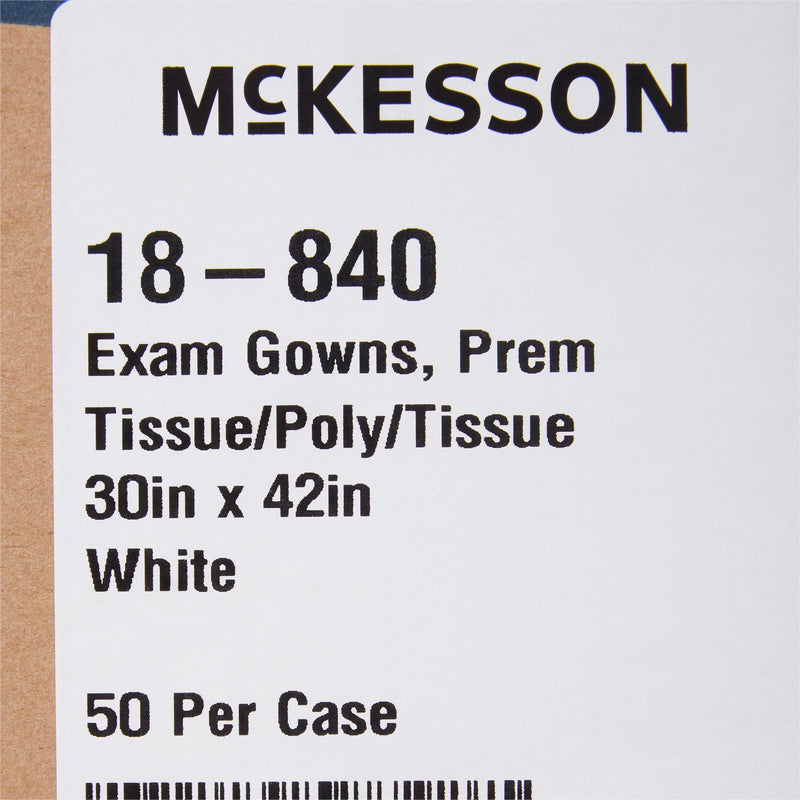 McKesson Patient Exam Gown